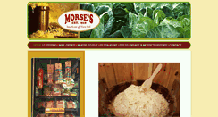 Desktop Screenshot of morsessauerkraut.com